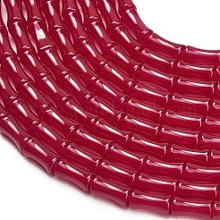 Lab Grown Red Corundum Beads Strands&nbsp;GG-CBAC488-03B