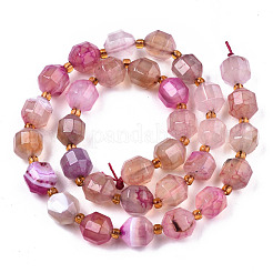 Natural Agate Beads Strands&nbsp;G-T131-82B-08