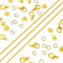 DIY Brass Chain Extender/End Chains Making Kits&nbsp;DIY-FS0005-61G