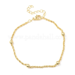 Brass Satellite Chains Bracelets for Women&nbsp;BJEW-C140-18G
