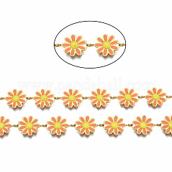304 Stainless Steel & Enamel Link Chains&nbsp;CHS-Q004-001D-NF