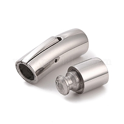 Non-Tarnish 316 Surgical Stainless Steel Bayonet Clasps&nbsp;STAS-G241-05P