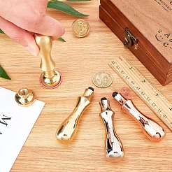 Brass Wax Seal Stamp Handle&nbsp;AJEW-K027-02G