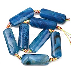 Natural Yellow Agate Beads Strands&nbsp;G-H342-B04-01