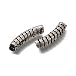 304 Stainless Steel Tube Beads&nbsp;STAS-D382-11P
