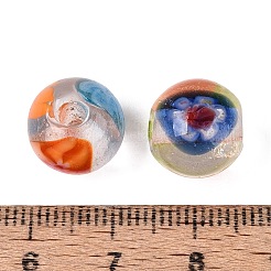 Handmade Millefiori Glass Round Beads&nbsp;LA-N001-01D-13MM
