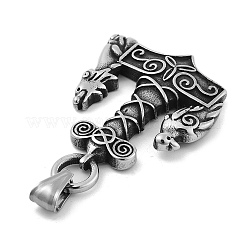 Viking 304 Stainless Steel Pendants&nbsp;STAS-N105-03AS