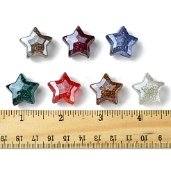 21Pcs 7 Colors Transparent Acrylic Beads&nbsp;OACR-FS0001-95