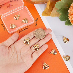 10Pcs Halloween Brass Pendants&nbsp;KK-BBC0005-33