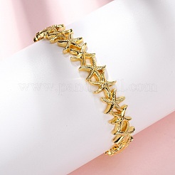 Brass Cuff Bangles for Women&nbsp;BJEW-F514-02G