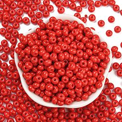 Imitation Jade Glass Seed Beads&nbsp;SEED-Z001-A-B12