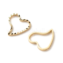 Brass Linking Rings&nbsp;KK-F831-009G-RS