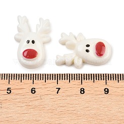 Christmas Opaque Resin Cabochons&nbsp;RESI-XCP0002-66A