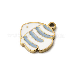 304 Stainless Steel Enamel Charms&nbsp;STAS-I335-06G