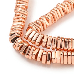Electroplated Synthetic Non-magnetic Hematite Beads Strands&nbsp;G-C136-B01-02