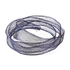1mメッシュリボン  銅網糸  パープル  6~8x0.3mm  約1.09ヤード（1m）/セット&nbsp;PNT-TA0001-02B