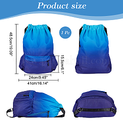 Oxford Cloth Drawstring Waterproof Backpack&nbsp;ABAG-WH0032-65A