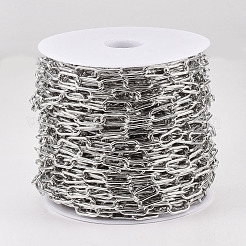 Unwelded Iron Paperclip Chains&nbsp;CH-S125-01B-P