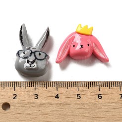 Opaque Resin Decoden Cabochons&nbsp;RESI-G090-05