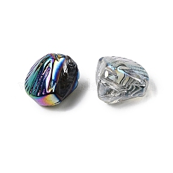 Electroplate Transparent Glass Beads&nbsp;EGLA-L047-01