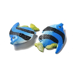 海洋生物樹脂製装飾品  ホームオフィスのデスクトップ装飾用  魚  24x34.5x7mm&nbsp;RESI-A033-02C
