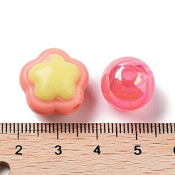 アクリルビーズ  混合図形  ライトコーラル  7~36.5x7~36.5x5.5~36.5mm  穴：1.8~4.5mm  約299個/500g&nbsp;MACR-M040-01B