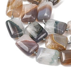 Natural Agate Beads Strands&nbsp;G-L654-F01-01