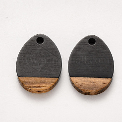 Resin & Walnut Wood Pendants&nbsp;RESI-S358-15G