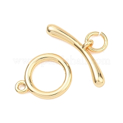 SHEGRACE Brass Toggle Clasps&nbsp;XGRQ2C236-399G