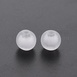 Frosted Acrylic Beads&nbsp;FACR-Q006-8mm-01