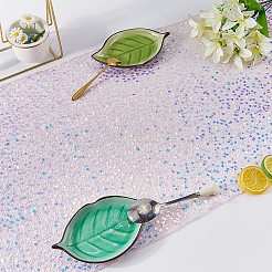ポリエステルスパンコールテーブルランナー  結婚式のテーブルの装飾  長方形  ショッキングピンク  2800x440x0.4mm&nbsp;AJEW-WH20080-48D