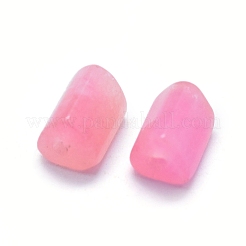 天然緑翡翠ビーズ  染め  混合形状  4~8x4~6x4~6mm  穴：1mm&nbsp;G-F678-20
