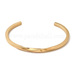 304 Stainless Steel Cuff Bangles for Women&nbsp;BJEW-H644-04G