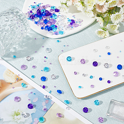 15 Styles Transparent Acrylic Rhinestone Cabochons&nbsp;MACR-SC0001-39