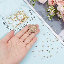 150Pcs 3 Style Brass Beads&nbsp;KK-BBC0012-08