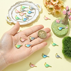 20Pcs 4 Colors Alloy Pendants&nbsp;ENAM-YW0009-44