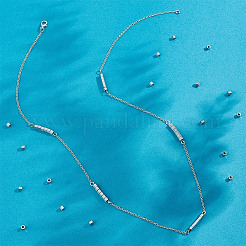 60Pcs 6 Styles 304 Stainless Steel Spacer Beads&nbsp;STAS-GO0001-18