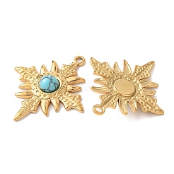 Synthetic Turquoise Pendants&nbsp;STAS-Z177-07G-01