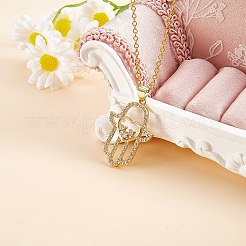 5Pcs Rack Plating Brass Micro Pave Cubic Zirconia Pendants&nbsp;ZIRC-SZ0003-76