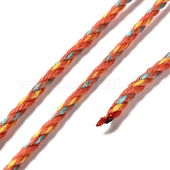 12m 3本撚りポリエステル綿コード  トマト  2.5mm  約13.12ヤード（12m）/ロール&nbsp;OCOR-V001-A10