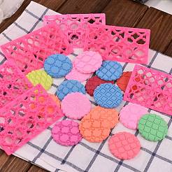 Food Grade Plastic Cookie Printing Moulds&nbsp;DIY-K009-61A