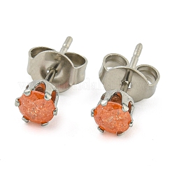 304 Stainless Steel Stud Earrings&nbsp;EJEW-I308-01B