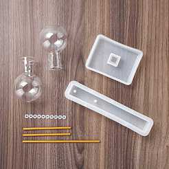 DIY T-shape Water Planting Vase Desk Decoration Kit&nbsp;DIY-C055-10