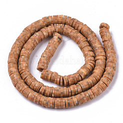 Handmade Polymer Clay Bead Strands&nbsp;CLAY-S094-6mm-B04