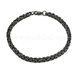 304 Stainless Steel Chain Bracelets for Women Men&nbsp;BJEW-Z143-31AS