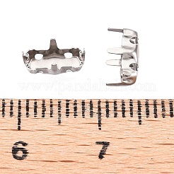 Brass Sew on Prong Settings&nbsp;KK-N254-165B-P