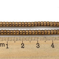 Electroplated Synthetic Non-magnetic Hematite Beads Strands&nbsp;G-K361-A05-01