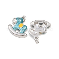 Brass Enamel Pendants&nbsp;KK-B157-25P