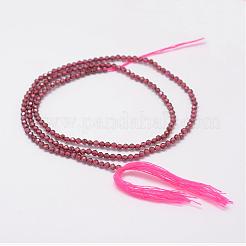 Natural Garnet Beads Strands&nbsp;G-E351-03