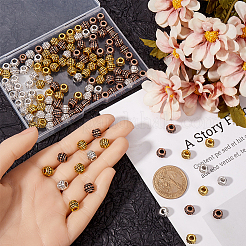 DIY ブレスレット ジュエリー作りキット  合金ビーズを含む  ミックスカラー  8.5~20x6.5~18mm  穴：2~3.5mm&nbsp;DIY-SP0001-19